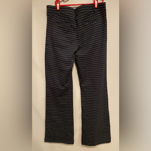 Womens Betabrand Pants Medium Navy Flare Pull On Stretch Yoga Lot of 2 AOP - Picture 5 of 13